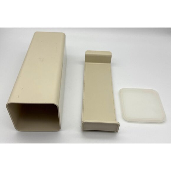 Vintage Tupperware 3 Piece Velveeta Cheese or Cracker Storage Container 1696-7  - Picture 4 of 4